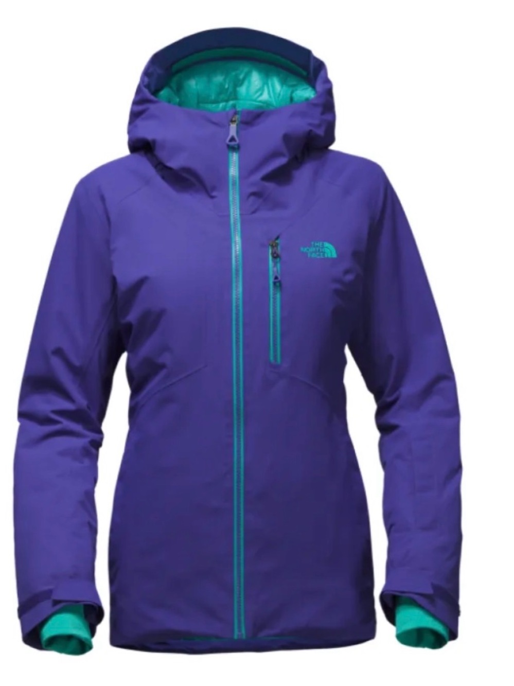The North Face Lostrail blue and turquoise Ski Jacket